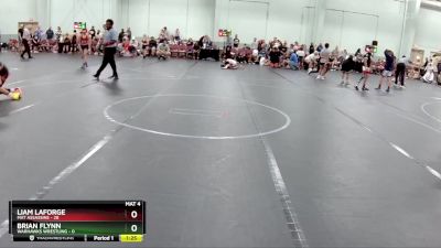 96 lbs Round 4 (8 Team) - Liam LaForge, Mat Assassins vs Brian Flynn, Warhawks Wrestling