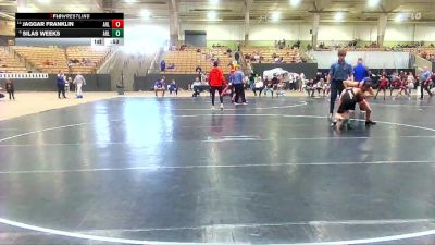 105 lbs Cons. Round 3 - Jaggar Franklin, Blackman Wrestling Club vs Silas Weeks, Riverdale Warrior WC