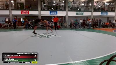 181-190 lbs Round 3 - Alexis Gil-Ayala, Individual vs Phil Shaw, Lion Hearts Wrestling