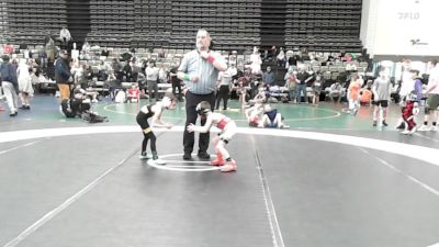 49 lbs Rr Rnd 3 - Trey Sanders, Mat Assassins White - ESE vs Jackson Merkert, Mat Assassins - ESE