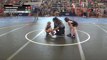 55 lbs Cons. Round 2 - Zada Mckenzie, Circleville vs Ashlynn Parker, New Richmond