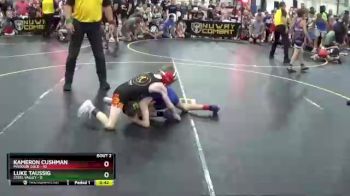 56 lbs Round 1 (6 Team) - Kameron Cushman, Missouri Gold vs Luke Taussig, Steel Valley