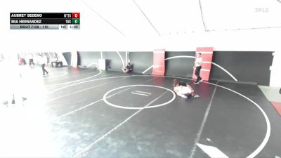 110 lbs Quarterfinal - Aubrey Sedeno, World Team Training Center vs Mia Hernandez, Threshold Wrestling Club