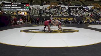 197 lbs Quarterfinal - Landon Jobber-Spence, Little Rock vs Anthony Harris, Oklahoma