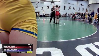 180 lbs Round 5 (16 Team) - Zoe Kip, D`Youville University vs Bailey Jones, Siena Heights University