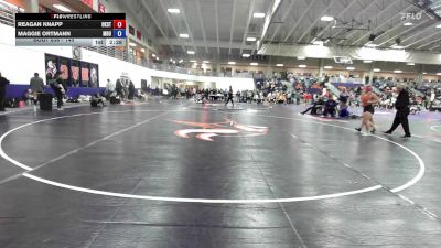 145 lbs Cons. Round 4 - Maggie Ortmann, Missouri Baptist University vs Reagan Knapp, Oklahoma State
