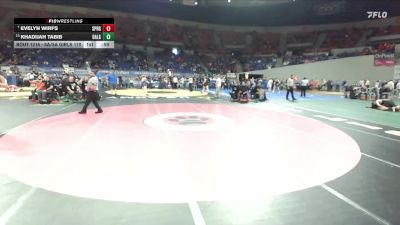 6A/5A Girls 170 Cons. Round 1 - Evelyn Wirfs, Sprague Girls vs Khadijah Tabib, Dallas Girls