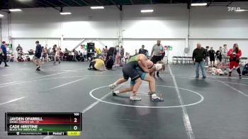 160 lbs Round 6 (8 Team) - Jayden Ofarrill, Daniel Cormier WA vs Cade Hirstine, Black Fox Wrestling