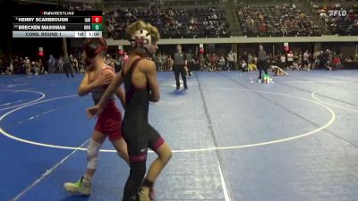 75 lbs Cons. Round 1 - Brecken Massman, Outlaw Wrestling Club vs Henry Scarbrough, Immortal Athletics WC