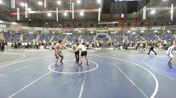 285 lbs Quarterfinal - Aaron Shackelford, GJ Central vs Paden Overy, Westlake HS