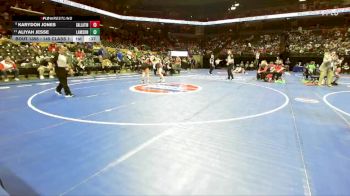 145 Class 1 lbs Cons. Semi - Karydon Jones, Gallatin vs Aliyah Jesse, Lawson