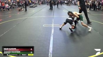 57 lbs 3rd Place Match - Nour Almohri, Detroit Grappling Academy vs Dawson Macomber, Rocket WC