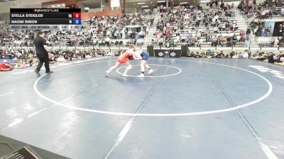 U20 Women - 76F Champ. Round 2 - Stella Steigler, VA vs Naomi Simon, IA