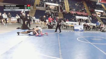 100 lbs Final - Aliana Garcia, Greater Lawrence vs Riley-Anne Tarmey, Triton