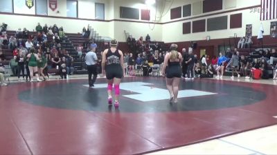 235 lbs Cons. Semi - Ellie Fangman, Independence vs Kendyll Rave, West Delaware