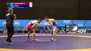 74 kg Qualif. - Mohammad Bakhshishirkolaei, Iran vs Seyfulla Itaev, France