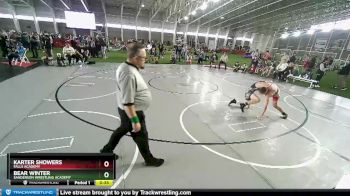 120 lbs Cons. Round 5 - Bear Winter, Sanderson Wrestling Academy vs Karter Showers, Falls Academy