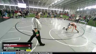 120 lbs Cons. Round 5 - Bear Winter, Sanderson Wrestling Academy vs Karter Showers, Falls Academy