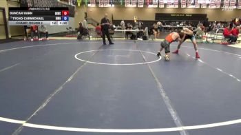 150 lbs Champ. Round 2 - Duncan Harn, Big Game Wrestling Club vs Tycho Carmichael, Iowa