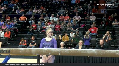 Monica Riley - Beam, Washington - 2019 NCAA Gymnastics Regional Championships - Oregon State