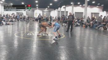 116 lbs Rr Rnd 2 - Sam Moon, Mat Warriors Fire - BHSE vs Tyler Metellus, Triple T Elite - BHSE