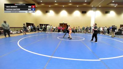 120 lbs Quarters - Max Berman, Pennsylvania vs Nathan Matthis, Maryland