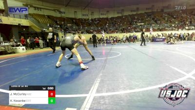 119 lbs Consi Of 32 #2 - Jackson McCurley, Norman Grappling Club vs Konrad Kosanke, Standfast