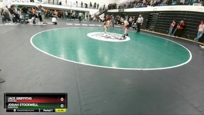 113 lbs Cons. Round 4 - Josiah Stockwell, Saratoga vs Jace Griffiths, Rawlins