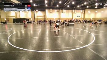 110 lbs 3rd Place - Corbin Helm, Hernando Wrestling Club vs Ayden Fernandez, Gladiator Wrestling