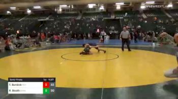 119 lbs Semifinal - Trevor Burdick, Valentine Wrestling Club vs Ryker Booth, GI Grapplers Gold