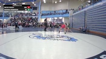 98 lbs Cons. Round 6 - Boston Thompson, Blackfoot High School vs Micah Higley, Homedale High School