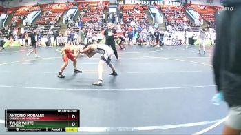 119 lbs Cons. Round 2 - Tyler White, Lake Gibson vs Antonio Morales, Eagle Empire Wrestling