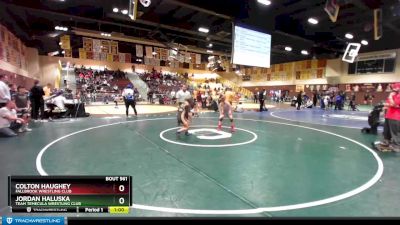 98 lbs 7th Place Match - Colton Haughey, Fallbrook Wrestling Club vs Jordan Haluska, Team Temecula Wrestling Club