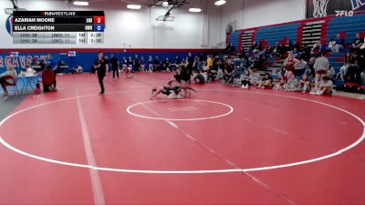 180 lbs Azariah Moore, Lock Haven University vs Ella Creighton, Wisconsin - Oshkosh