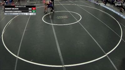 165 lbs Finals (8 Team) - Brayden Campbell, Syracuse vs Robert Nelson, Minden