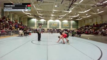 146 lbs Cons. Round 4 - Ian Ramos, Olympian vs Ayers Reich, Cathedral Catholic