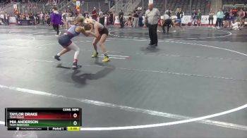 101 lbs Cons. Semi - Taylor Drake, Team Idaho vs Mia Anderson, Team Nebraska