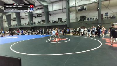 Junior Boys GR - 150 lbs Champ. Round 1 - Nathan Gugelman II, ID vs Wyatt Williams, CA