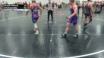 193 lbs Round 1 (8 Team) - Styler Blackwell, Precision WA vs Rolando Gonzalez, VSUS Syndicate