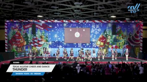 Texas Allstar Cheer and Dance - Thunder [2024 L1 Youth - D2 - Medium] 2024 Spirit Celebration Christmas Grand Nationals