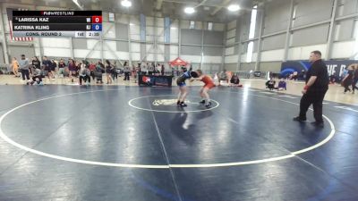 U23 Women - 59 lbs Cons. Round 2 - Larissa Kaz, WI vs Katrina Kling, NJ