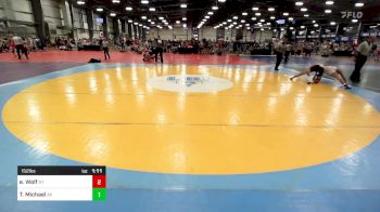 152 lbs Round Of 128 - Eric Wolf, NY vs Trevor Michael, AK