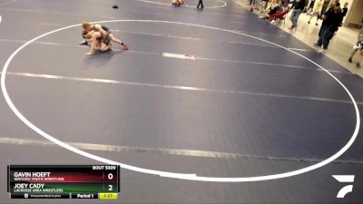 83 lbs Semifinal - Joey Cady, LaCrosse Area Wrestlers vs Gavin Hoeft, Wayzata Youth Wrestling