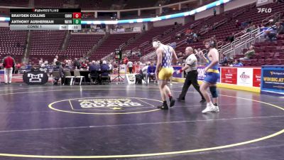 215 lbs Consi 1 - Brayden Collins, Canon-McMillan vs Anthony Ausherman, Waynesboro