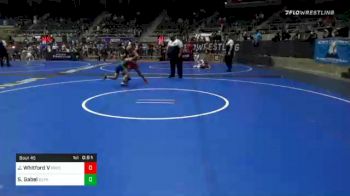 80 lbs Consolation - Joseph Whitford V, Team Pride Academy vs Stetson Gabel, Bear Cave