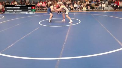 174 lbs Cons. Round 2 - Christian Pebley, Colorado Mesa University vs Keenan Sheridan, South Dakota State