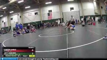 126 lbs Round 2 (6 Team) - Jett Sanchez, Kearney Matcats - Gold vs Carter Gable, Jr Titans