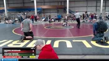 40-42 lbs Round 2 - Weston Craver, Legacy Wrestling Academy vs Riggins Skogrand, Hawk