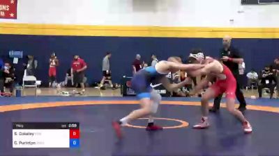 74 kg Consi Of 16 #2 - Sammy Cokeley, Indiana RTC vs Collin Purinton, Nebraska