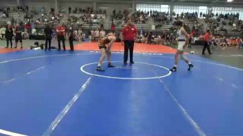 126 lbs Prelims - Elijah Brooks, Indiana Outlaws White vs RJ Noble, Shore Thing White